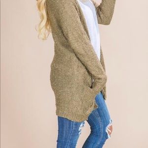 Cardigan olive